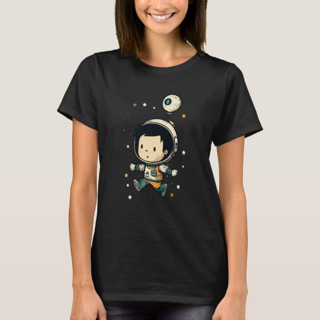 T-shirt I am Space Boy (Devant)