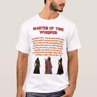T-shirt I Am the Game - Time Master Citation Conception