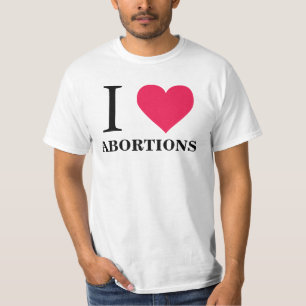 T-shirt I avortements de coeur