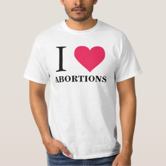 T-shirt I avortements de coeur