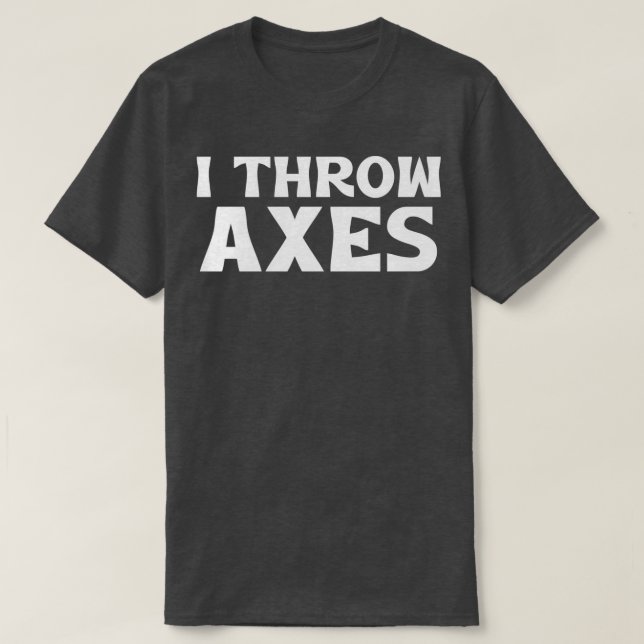T-shirt I Axe 6 (Design devant)
