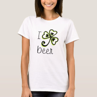 T-shirt I bière de coeur