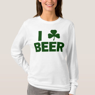 T-shirt I bière de shamrock