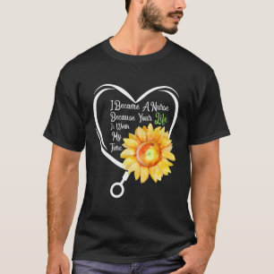 T-shirt I Camcams A Nurse Because Your Life Is Worth My Ti