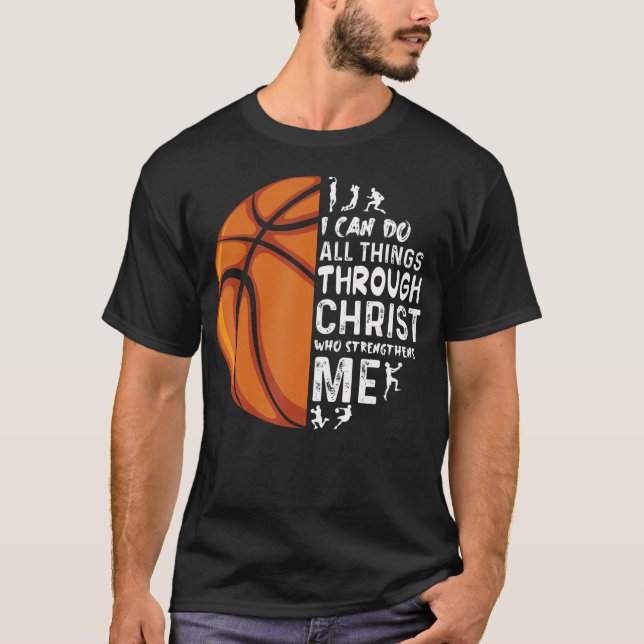 T-shirt I Can Do All Things Through Christ Who Strengthens (Devant)