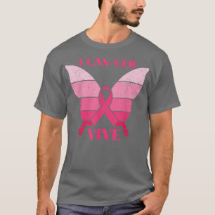 T-shirt I Cancer Vive Cancer Guerrier du sein Cancer du se