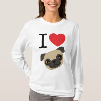 T-shirt I carlins de faon de coeur