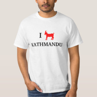 T-shirt I chèvre Katmandou