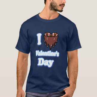 T-shirt I chocolate dipped bacon heart Valentine's Day