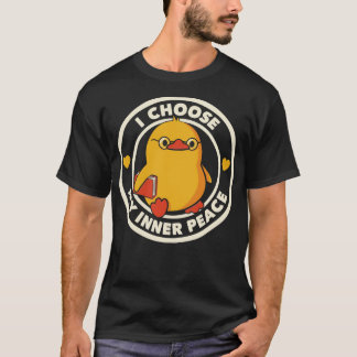 T-shirt I Choose My Inner Peace by Tobe Fonseca