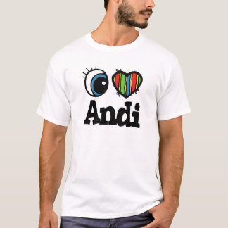 T-shirt I Coeur (Amour) Andi