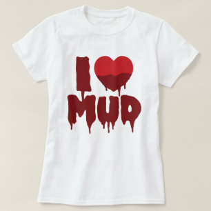 T-shirt I Coeur (Amour) Boue
