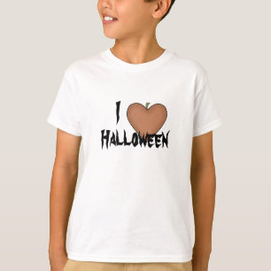 T-shirt I coeur (amour) Halloween