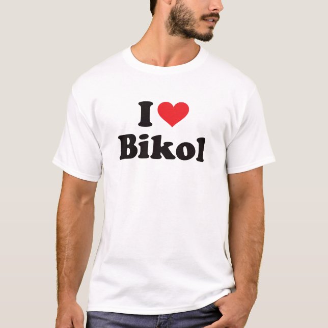 T-shirt I coeur Bikol (Devant)