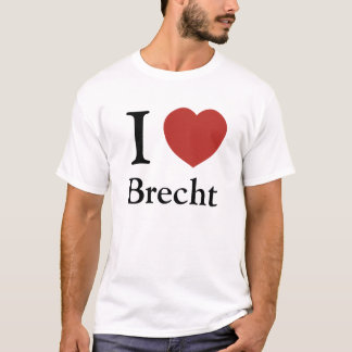 T-shirt I coeur Brecht