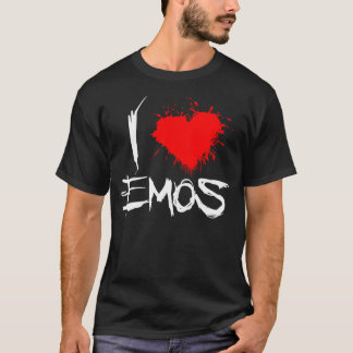 T-shirt I coeur Emos