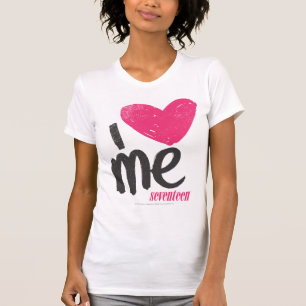 T-shirt I coeur je magenta