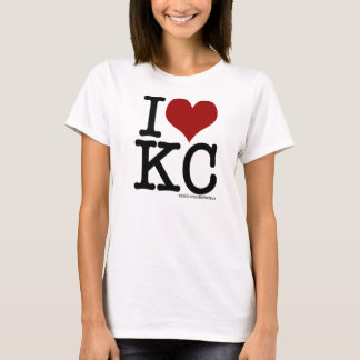 T-shirt I coeur kc