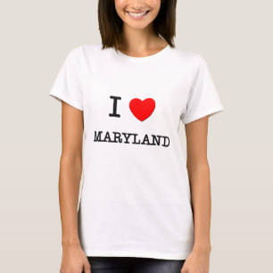 T-SHIRT I COEUR LE MARYLAND