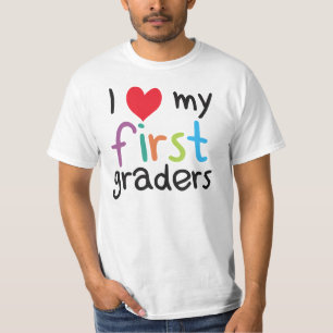 T-shirt I coeur ma première passion de professeur de