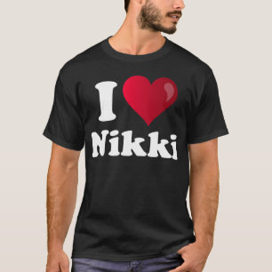 T-shirt I coeur Nikki (Haley)