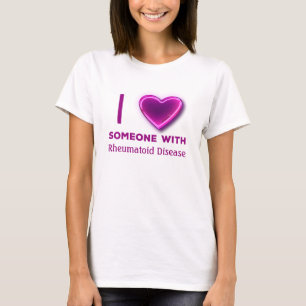 T-shirt I coeur quelqu'un avec (VOUS TYPE ICI)