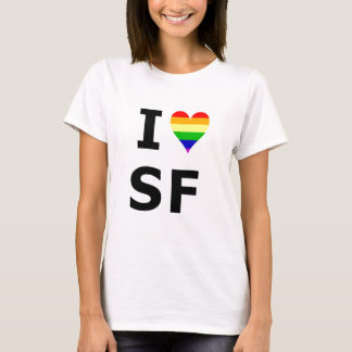 T-shirt I coeur San Francisco d'homosexuel