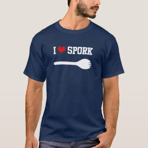 T-shirt I coeur Spork