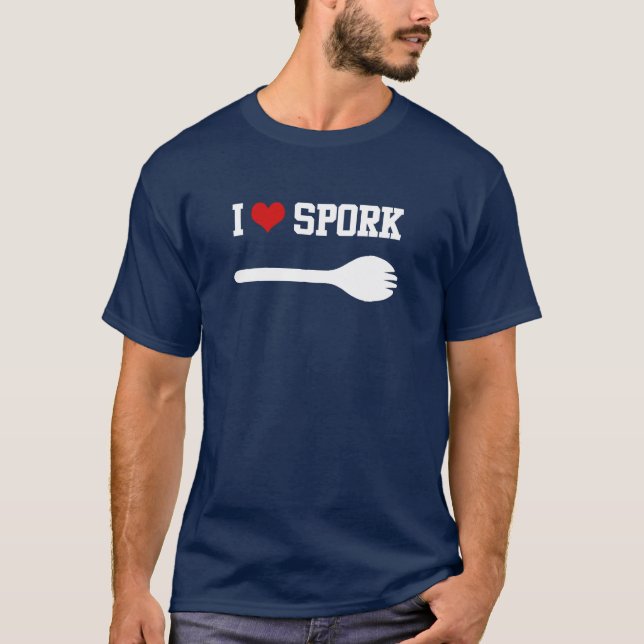T-shirt I coeur Spork (Devant)