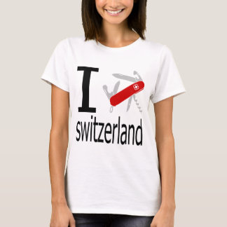 T-shirt I coeur Suisse