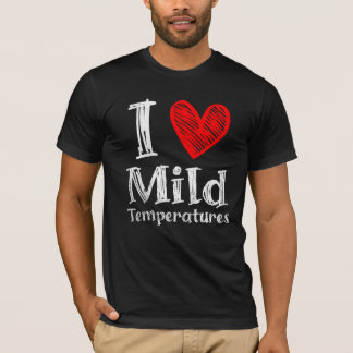 T-shirt I Coeur Températures douces