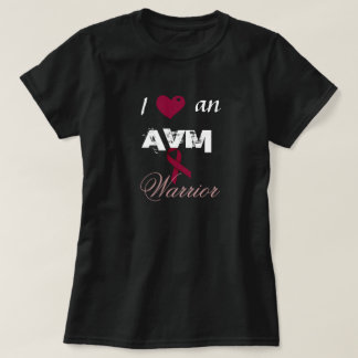 T-shirt I coeur une chemise de ruban de Bourgogne de