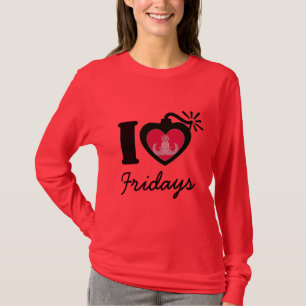 T-shirt I coeur vendredi