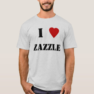T-shirt I coeur Zazzle