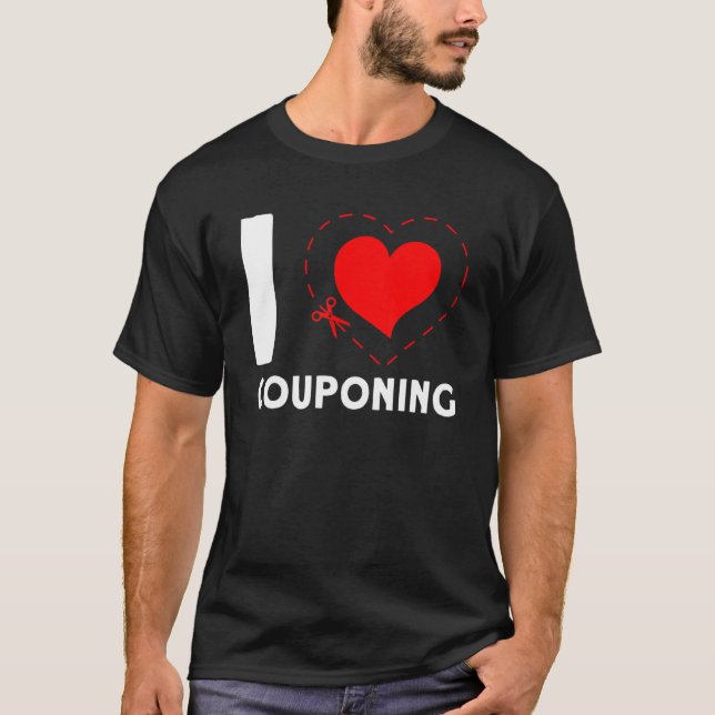 T-shirt I Couponer Couponer Remise Vente (Devant)