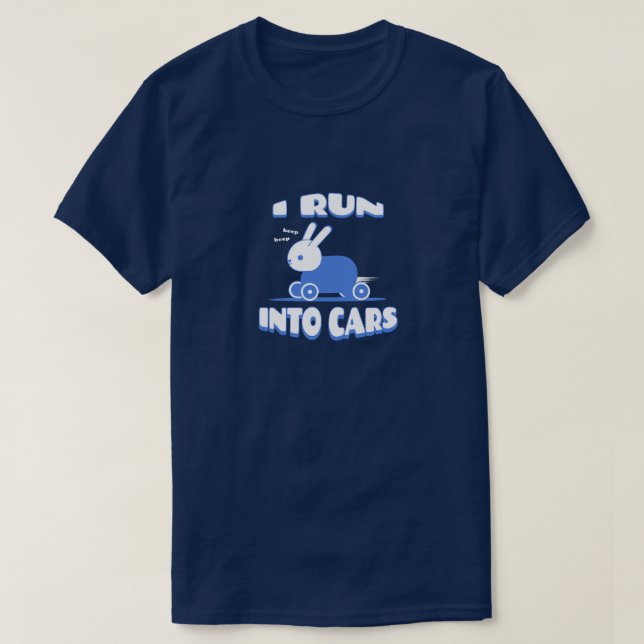 T-shirt I Crash Cars Meme (Design devant)