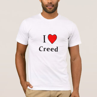 T-shirt I croyance de coeur