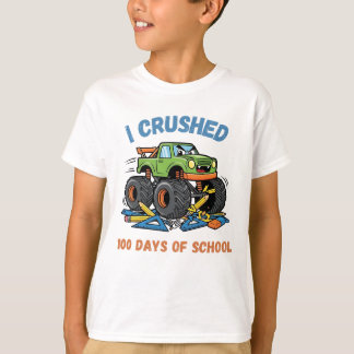 T-shirt I Crushed 100 Days of School