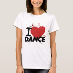 T-shirt I danse de coeur