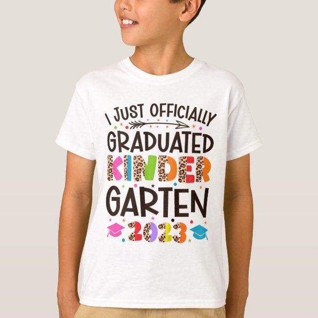 T-shirt I Diplômé officiel de la maternelle 202 (Devant)