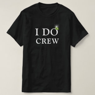 T-shirt I DO Crew Fiançailles anneau minimaliste mignonne 