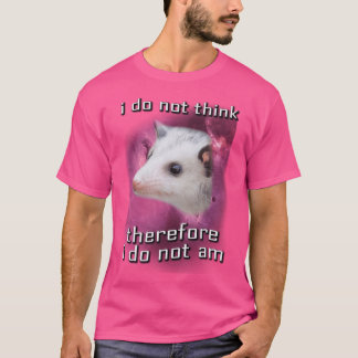 T-shirt I do not think boy