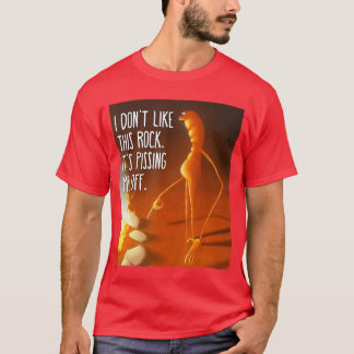T-shirt I Dont Like This Rock Marcus The Worm