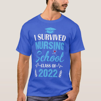 T-shirt I École De Soins Infirmières Survécue De 2022