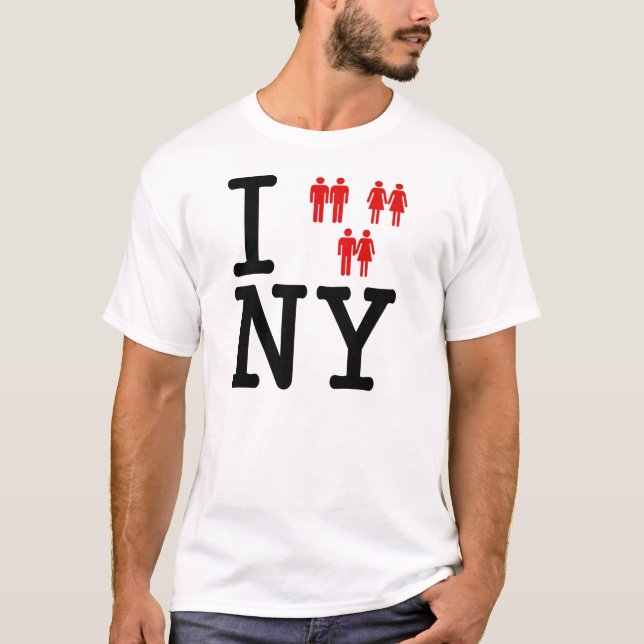 T-shirt I égalité NY (Devant)