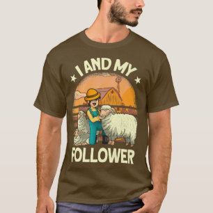 T-shirt i et mon adepte Agriculture des moutons fermiers