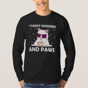 T-shirt I Fancy Whiskers et Paws Collection de chats Kitte