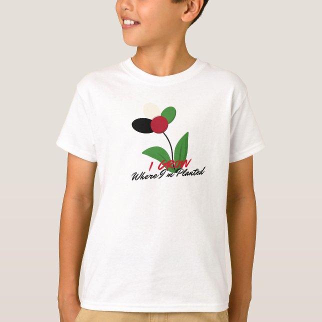 T-shirt  I Grow where I’m Planted (Devant)