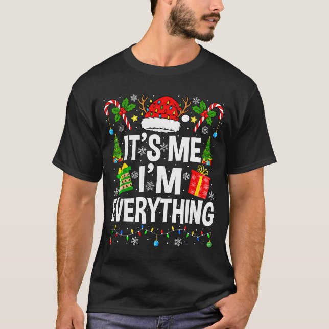 T-shirt I Have Everything I Need Couples Pajamas Christmas (Devant)
