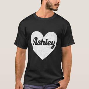 T-shirt I He Ashley Premiers Noms Et Lui I Love Ashley